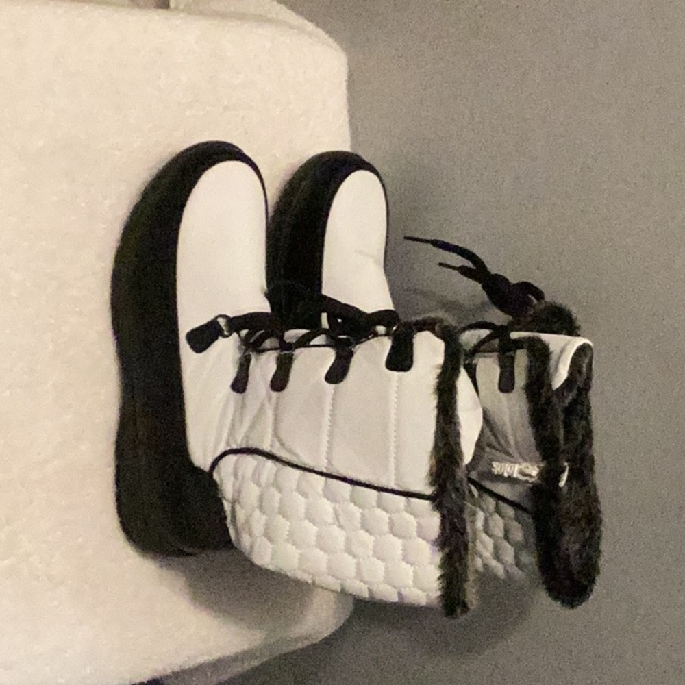 Totes Women's Winter & Rain Boots - Black and White - Picture 6 of 12